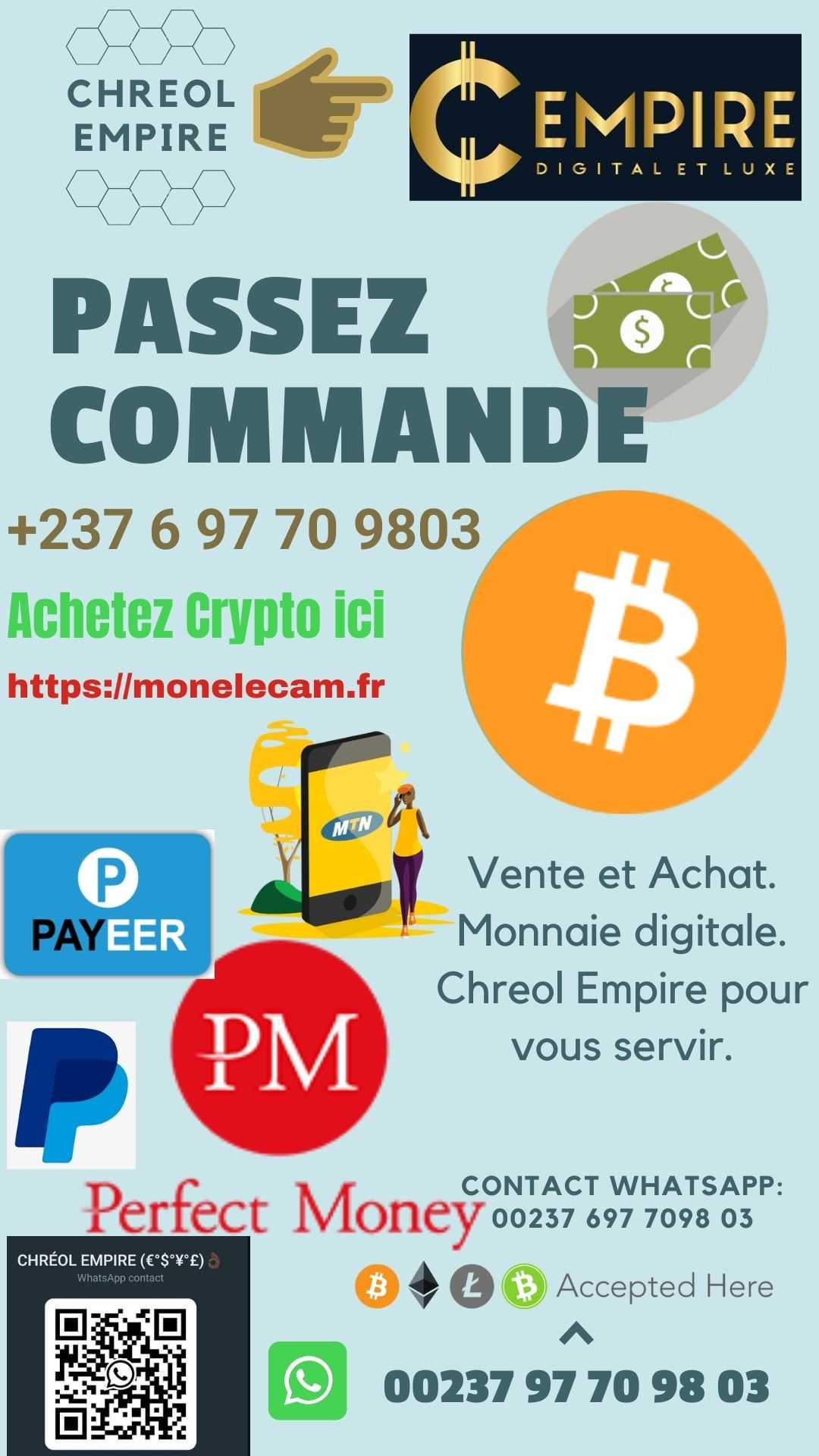 image du groupe Vendeur Perfectmoney bitcoin Payeer USDT